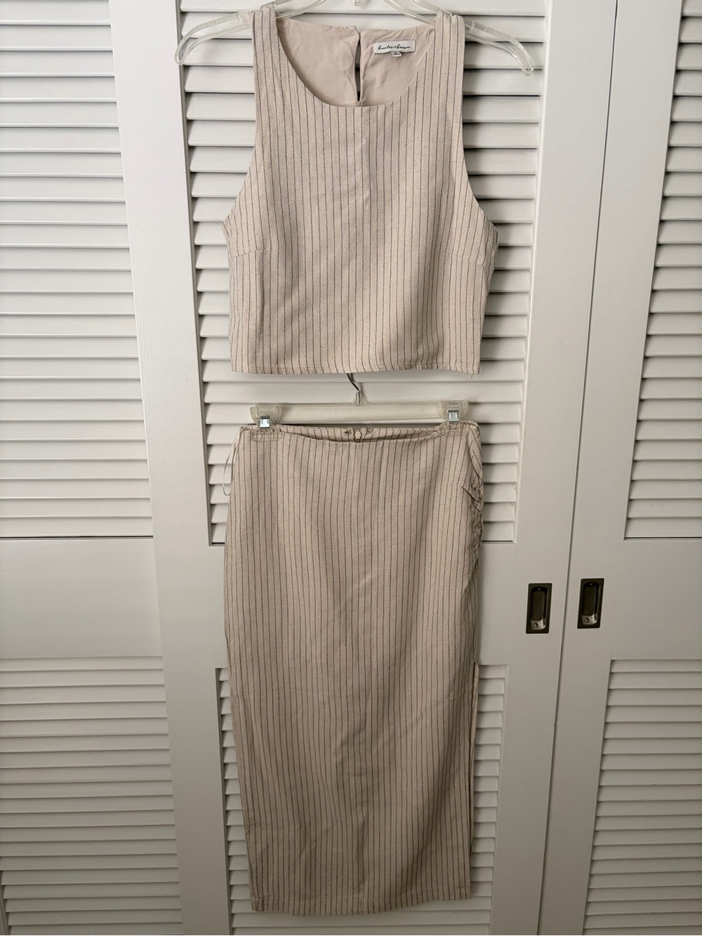 Two-Piece Tank Skirt Set